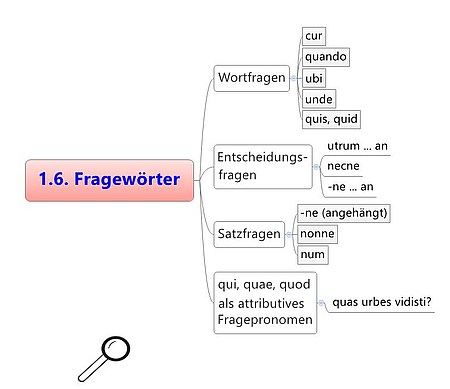 Fragewörter im Grundwortschatz Latein