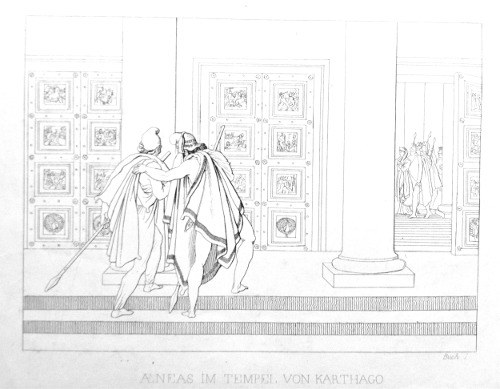 Aeneas im Tempel von Karthago (kleines Bild)