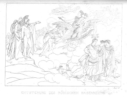 Augustus im 6. Buch der Aeneis (kleines Bild)