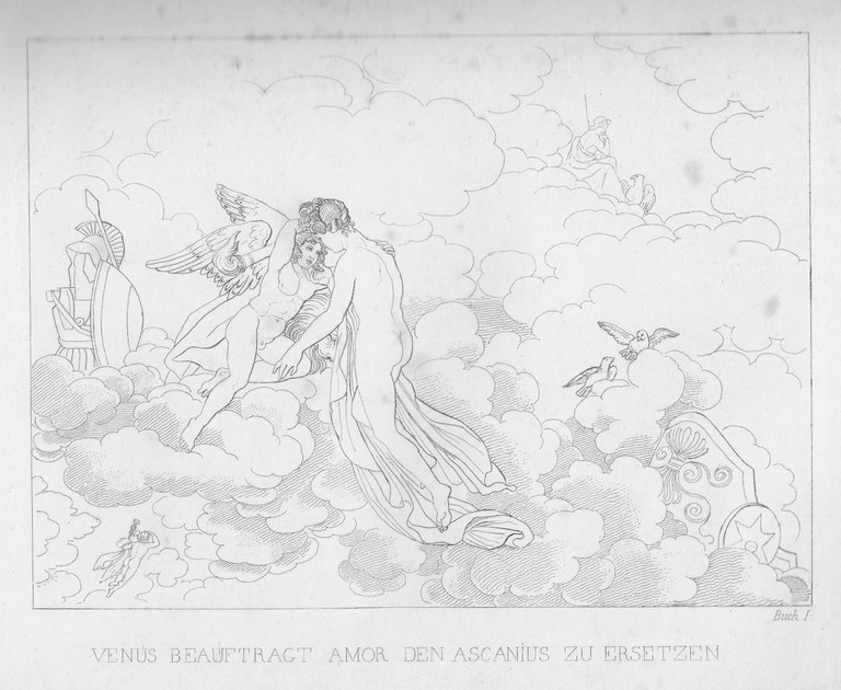 Venus beauftragt Amor - Vergil, Aeneis
