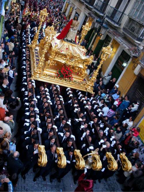 El Trono del Cristo del Lunes Santo