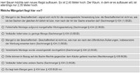 Übung zu den Mängelarten Übung zu den Mängelarten