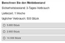 Übung zur Bestellzeitplanung Übung zur Bestellzeitplanung