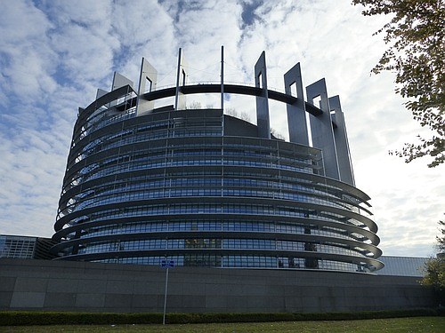 Europaparlament in Strassburg