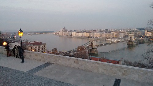 Das Parlament in Budapest (Ungarn)