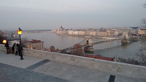 Das Parlament in Budapest (Ungarn)