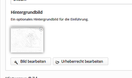 Button Urheberrecht bearbeiten